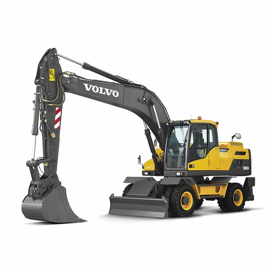 ბორბლიანი ექსკავატორი Volvo EW205D