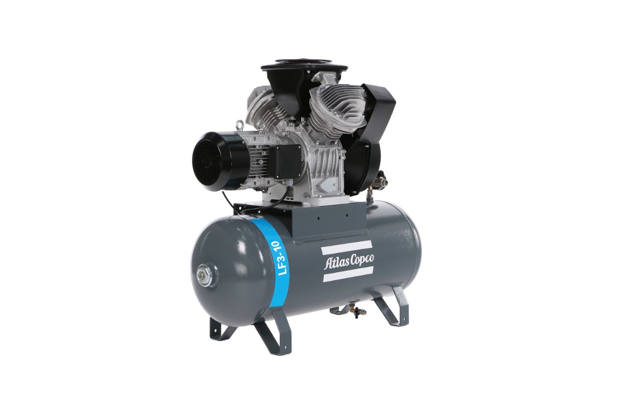 პისტონური კომპრესორი Atlas Copco LF industrial oil-free aluminum piston compressors